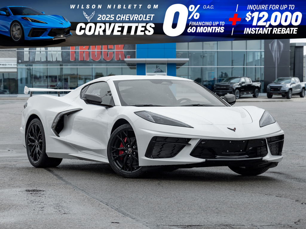 2025 Chevrolet Corvette 3LT- Performance Exhaust | GT2 Bucket Seats