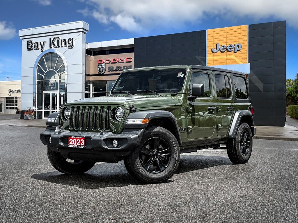 2023 Jeep Wrangler Sport | ALTITUDE | LED LIGHTING | HEATED SEATS | R