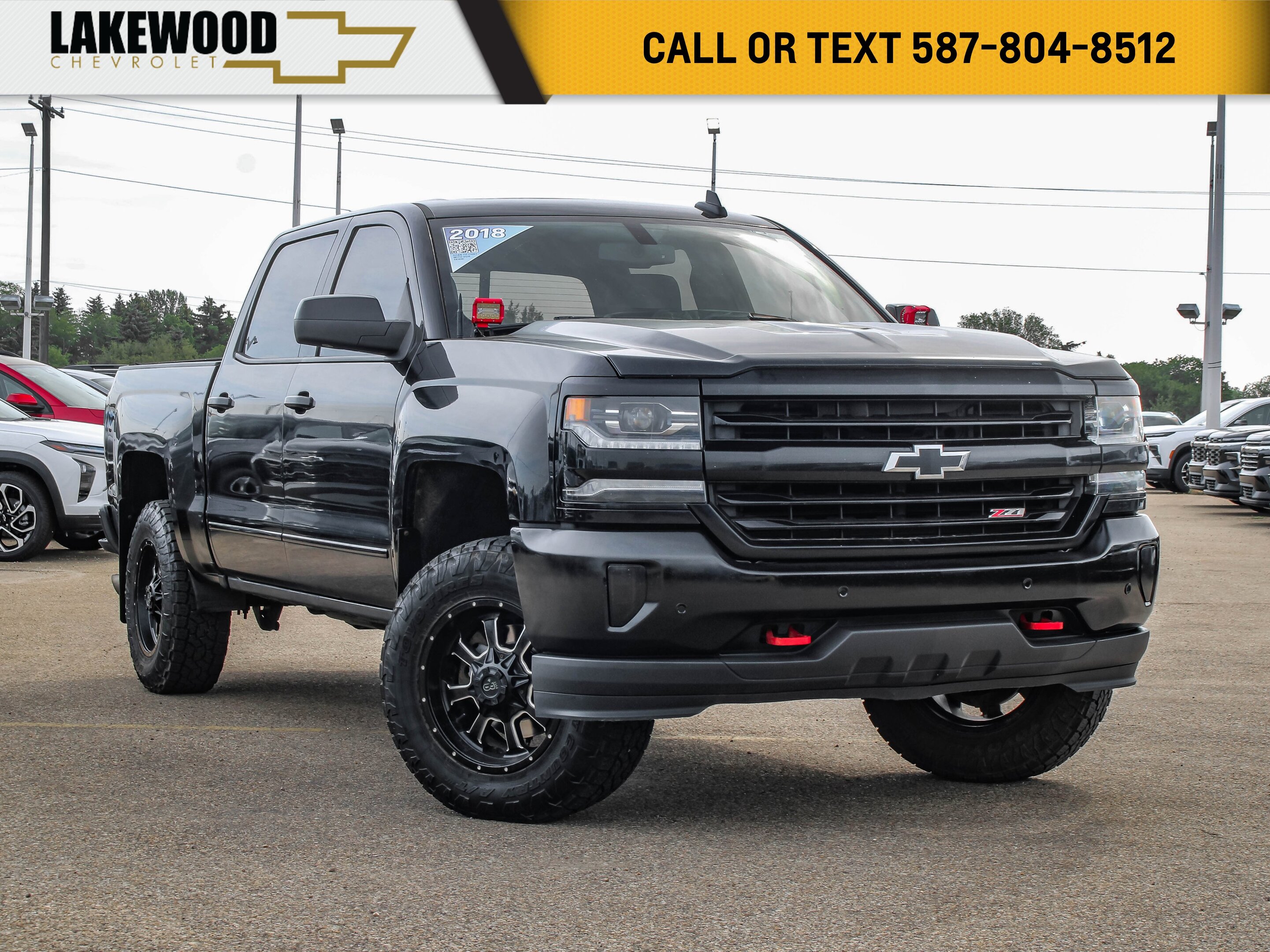 2018 Chevrolet Silverado 1500 2LZ LTZ Midnight Edition 6.2L Z71