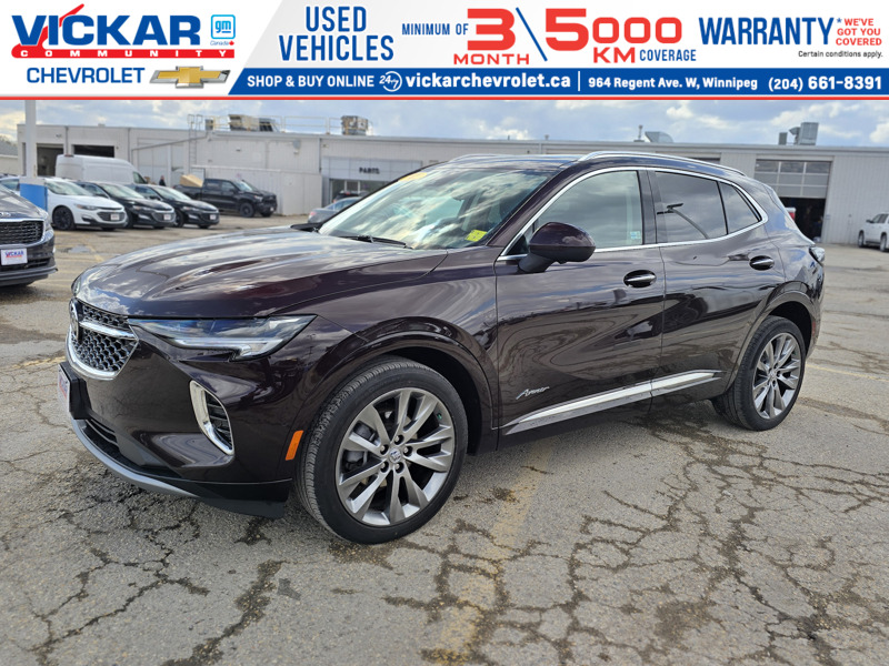 2022 Buick Envision Avenir | Sunroof | BOSE | Cooled Seats | Nav