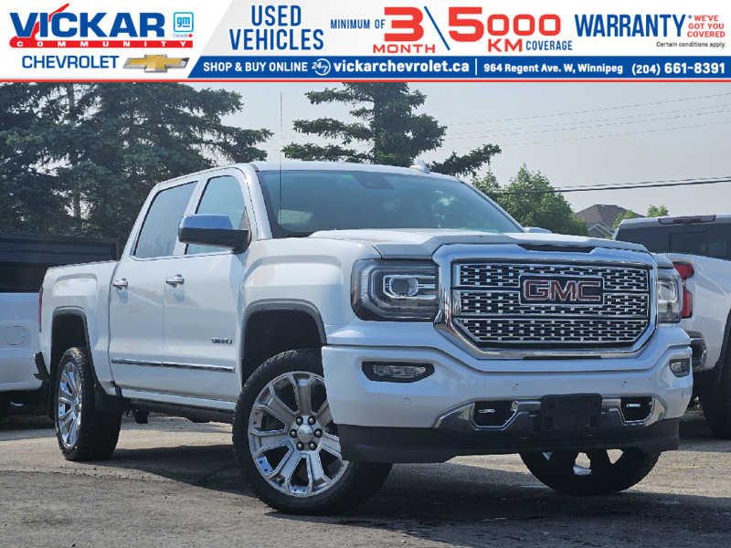 2018 GMC Sierra 1500 Denali | Leather | BOSE | Exhaust System | Sunroof