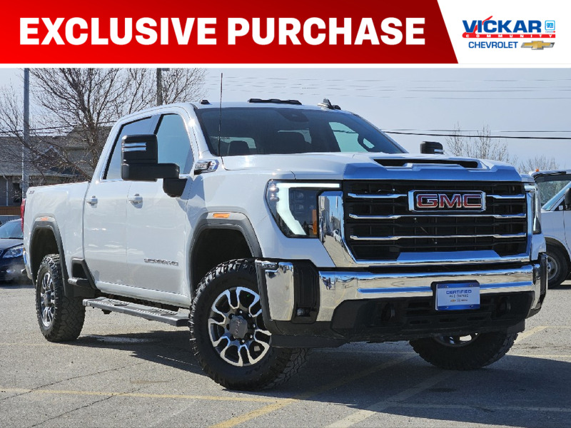 2024 GMC Sierra 3500HD SLE 4x4 Crew 6.6L | Remote Start | Heated Seats