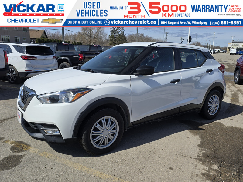 2019 Nissan Kicks S | Cruise Control | Bluetooth | Rear Camera