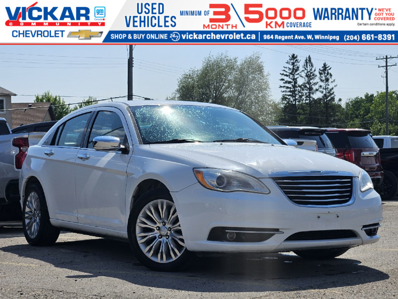 2013 Chrysler 200 Limited | Sunroof | Leather Seats | Heated Seats
