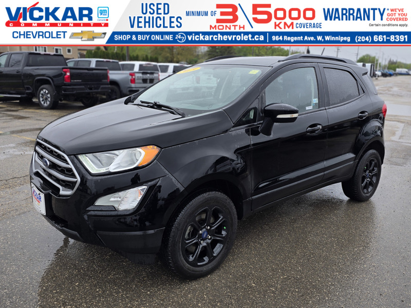 2019 Ford EcoSport SE AWD | Sunroof | Heated Seats | Rear Camera