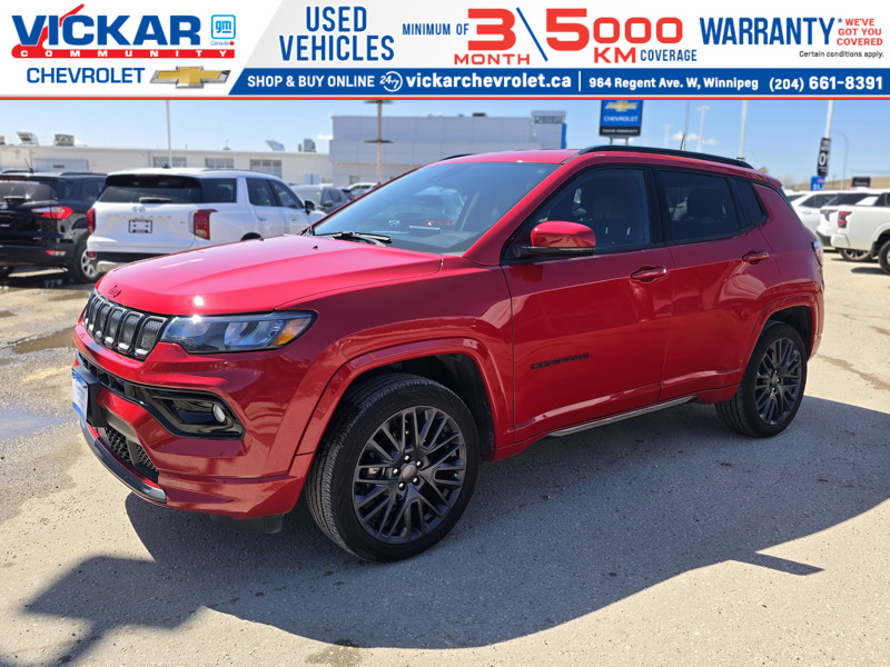 2022 Jeep Compass RED Edition 4x4 Leather | Heated Seats | Rear Cam