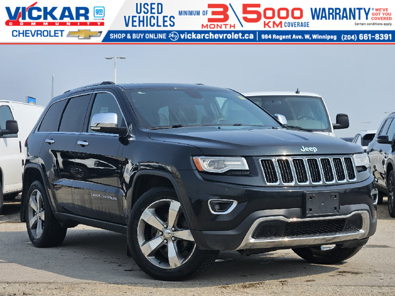 2014 Jeep Grand Cherokee Limited | Cooled Seats | Sunroof | Memory Seats