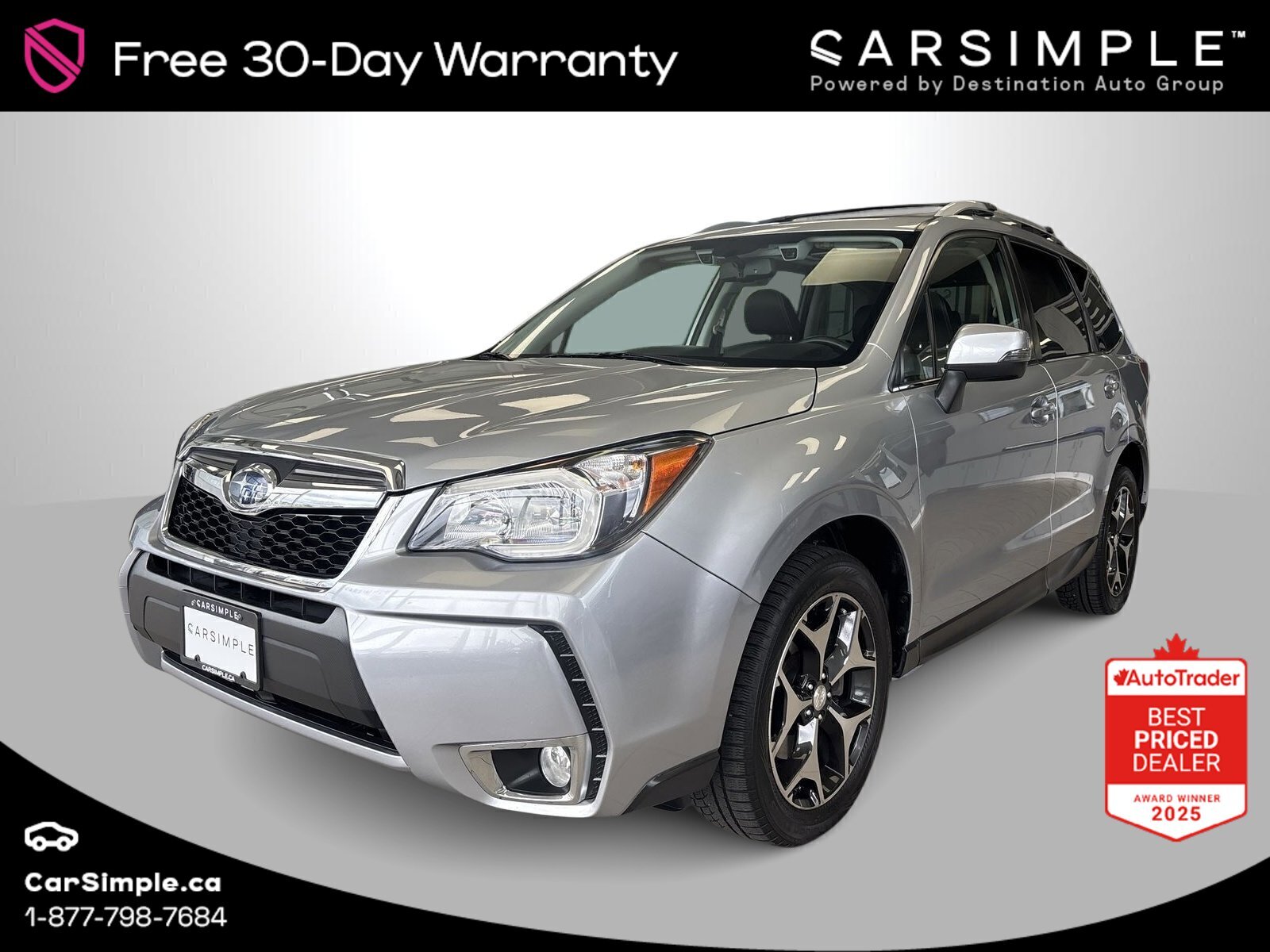 2015 Subaru Forester XT Limited w/Tech Pkg-Turbo | Power liftgate | Lea