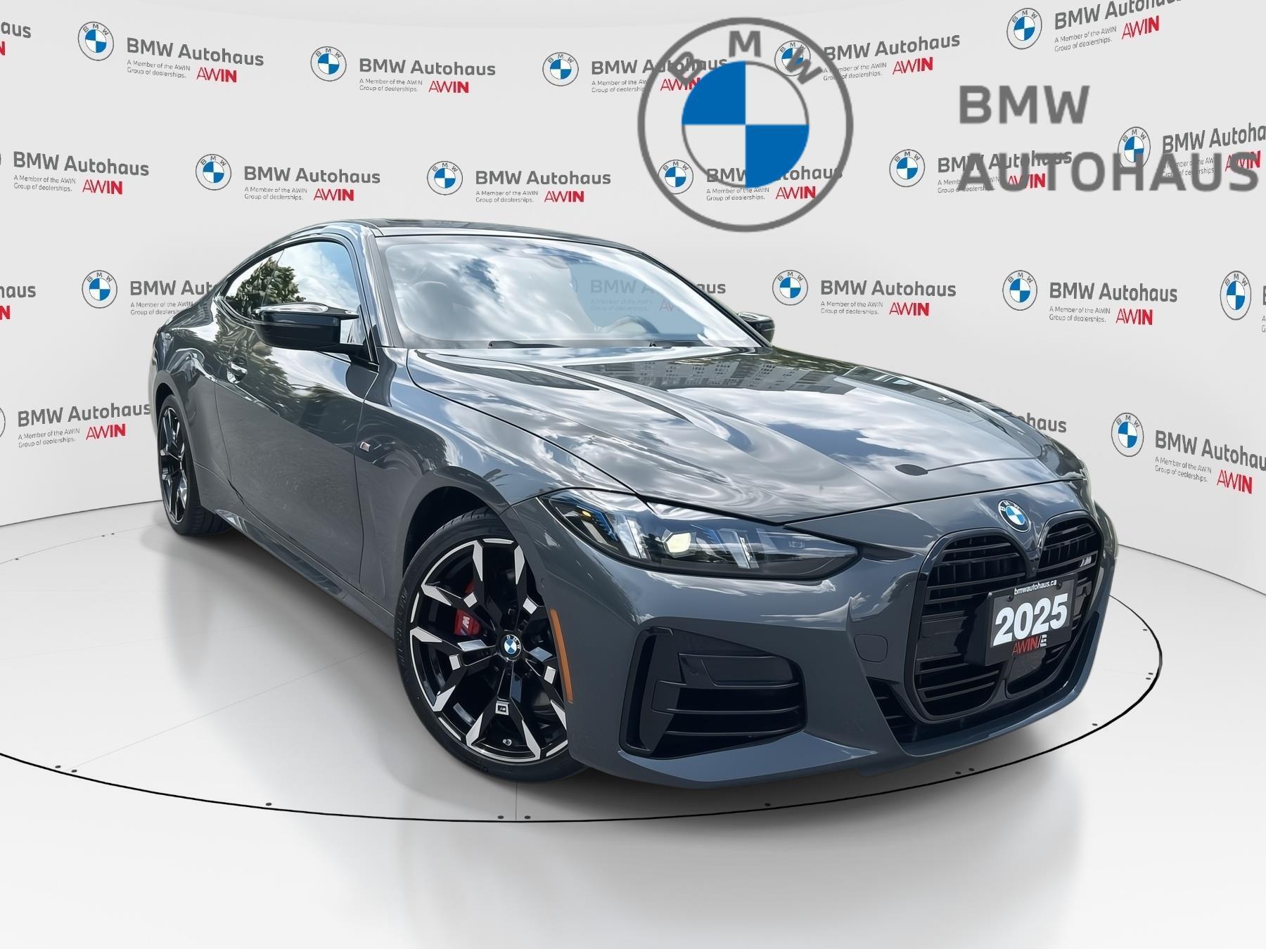 2025 BMW 4 Series i xDrive PREMIUM PKG/ M SPORT PRO/ADVANCED DRIVE A
