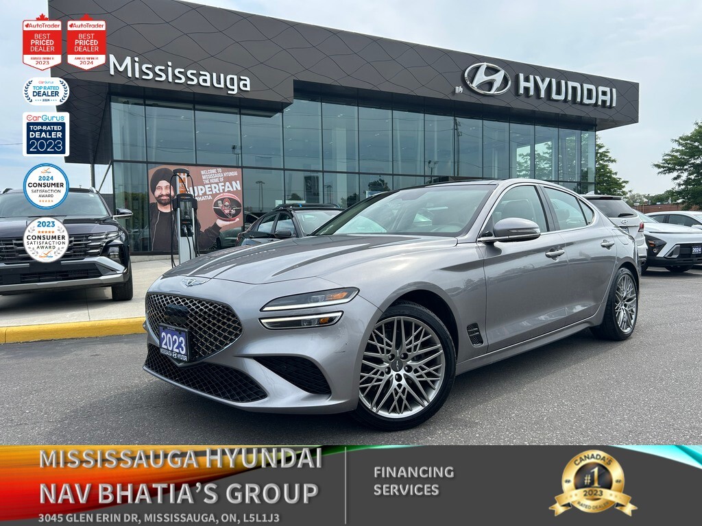 2023 Genesis G70 2.0T | Advanced | AWD | CarPlay | Rear Camera