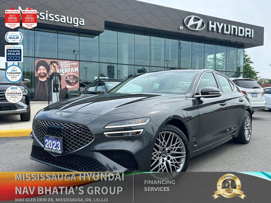 2023 Genesis G70 2.0T | Advanced | AWD | CarPlay | Rear Camera