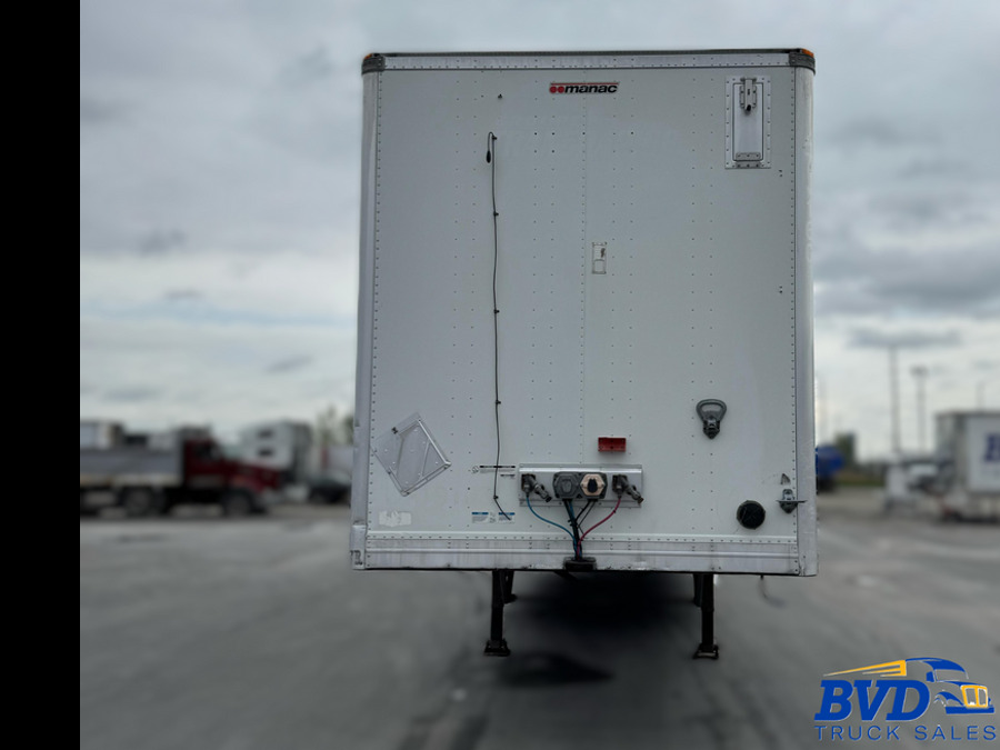 2019 Manac 53 ft. Tri-Axle Dry Van Semi-Trailer 