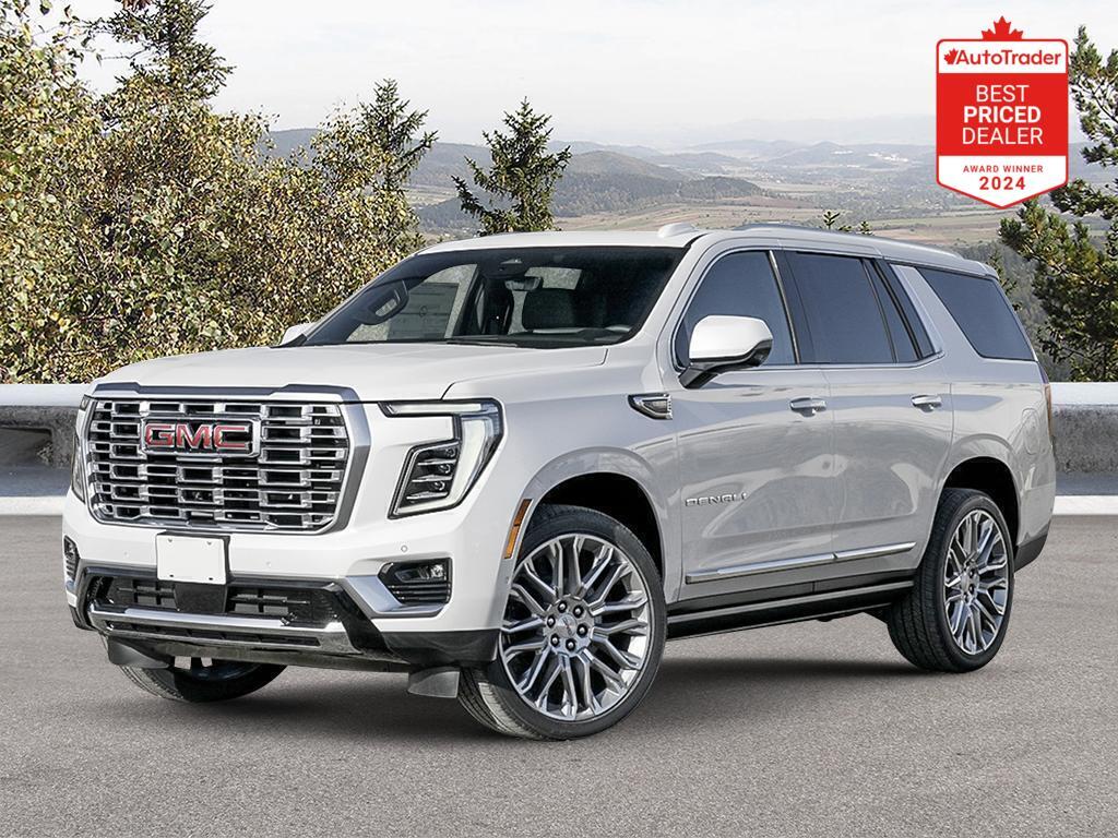 2025 GMC Yukon Denali 4x4 — 6.2L V8, Sunroof, Steps, Island Value
