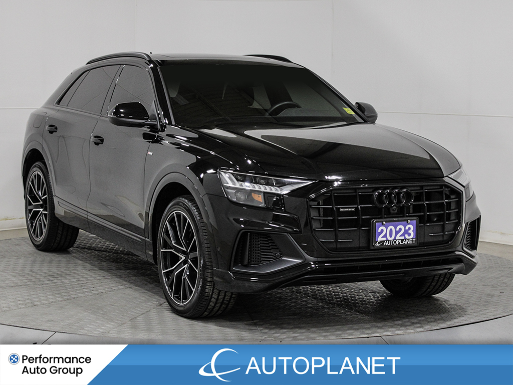 2023 Audi Q8 Progressiv 55 Quattro, Navi, Pano Roof, 360 Cam!
