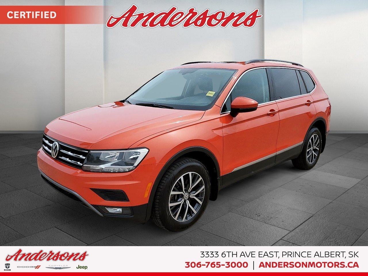 2018 Volkswagen Tiguan Comfortline