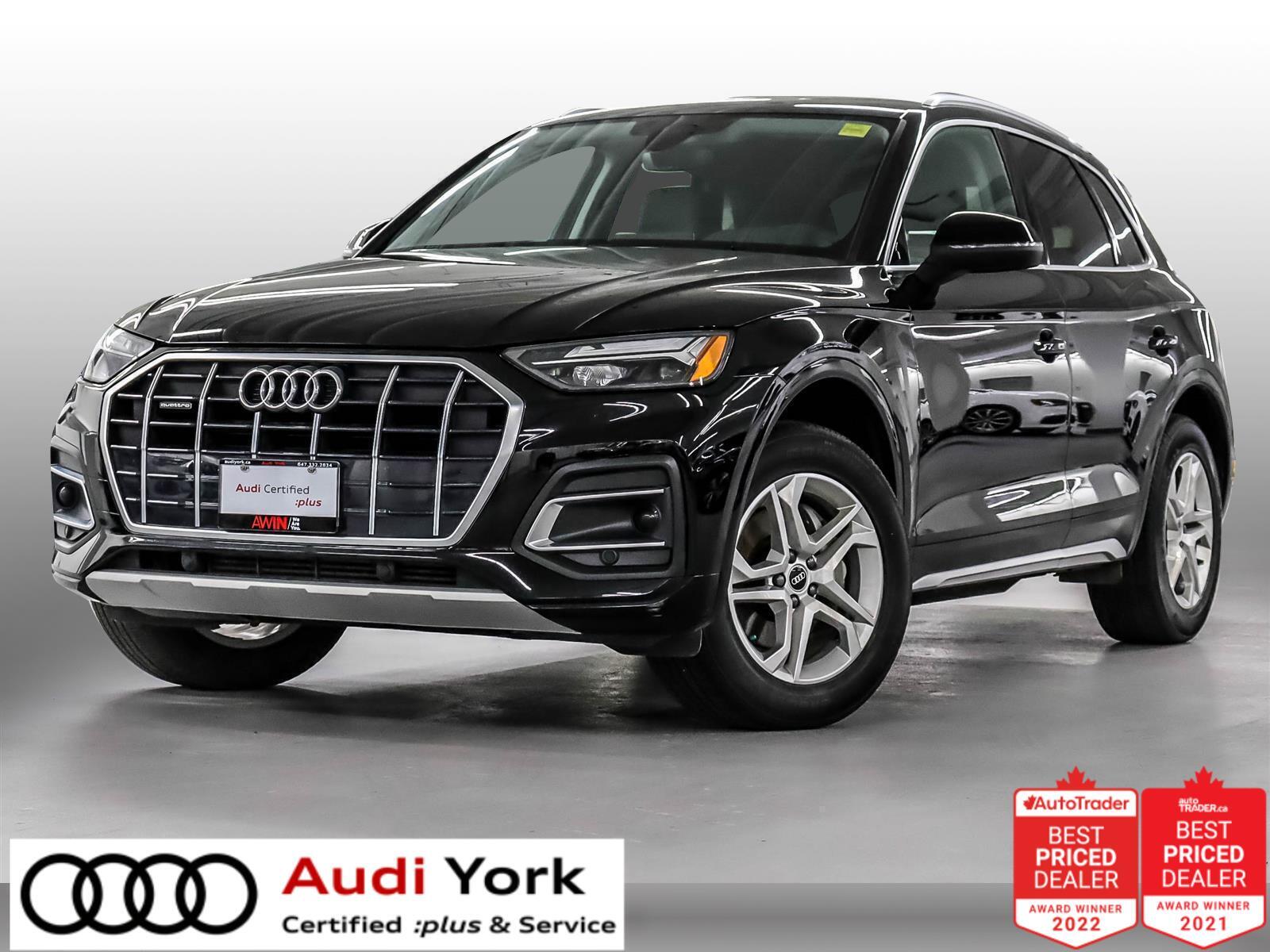 2022 Audi Q5 Komfort 45 TFSI quattro | CPO | Accident Free