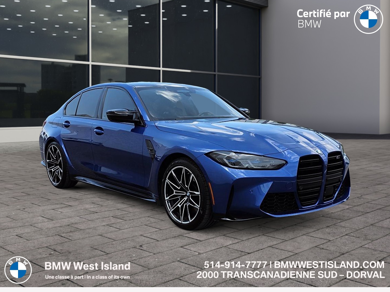 2024 BMW M3 Competition - Premium Package - Certifié BMW