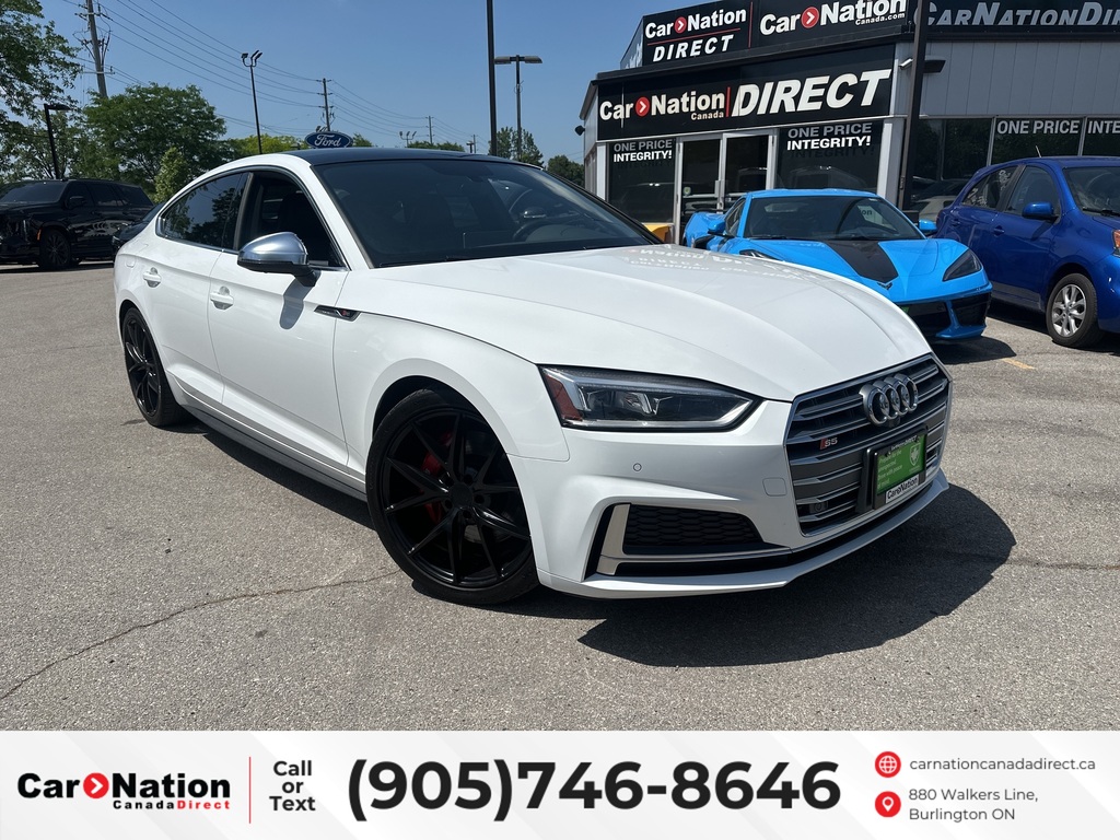 2019 Audi S5 Sportback TECHNIK | AWD | ROOF |NAV | 2 SETS OF TIRES & RIMS