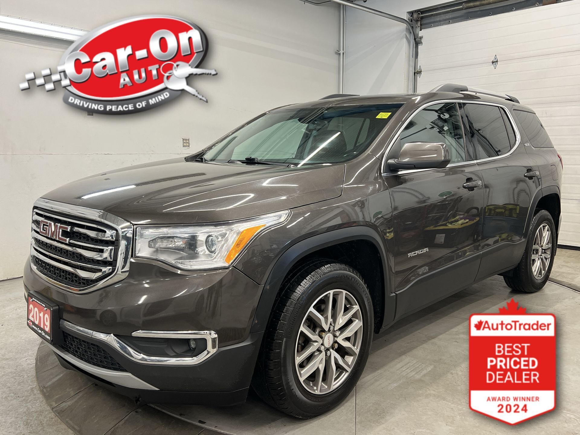 2019 GMC Acadia SLE-2 AWD | 7-PASS | 310HP V6| LOW KMS | SUNROOF