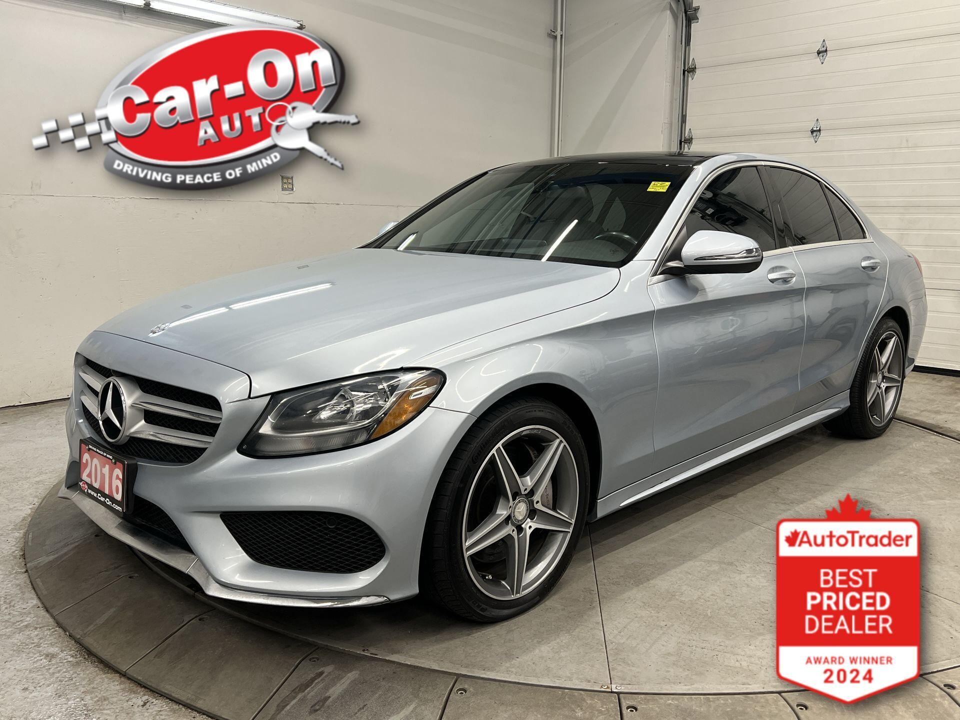2016 Mercedes-Benz C-Class C300 AWD | AMG SPORT | PANO ROOF | LOW KMS! | NAV