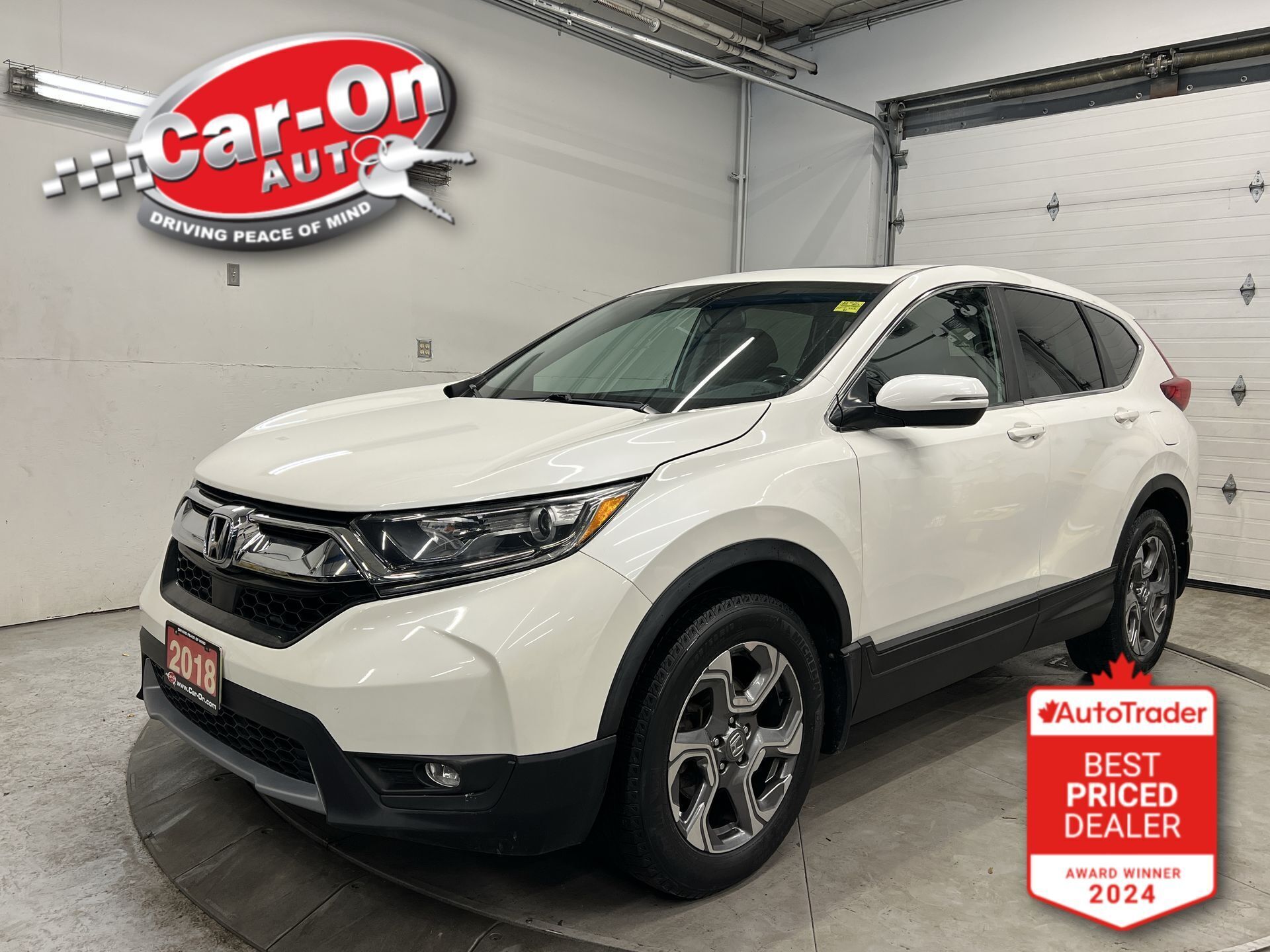 2018 Honda CR-V EX-L AWD| LEATHER| SUNROOF| ONLY 82,000KMS|CARPLAY