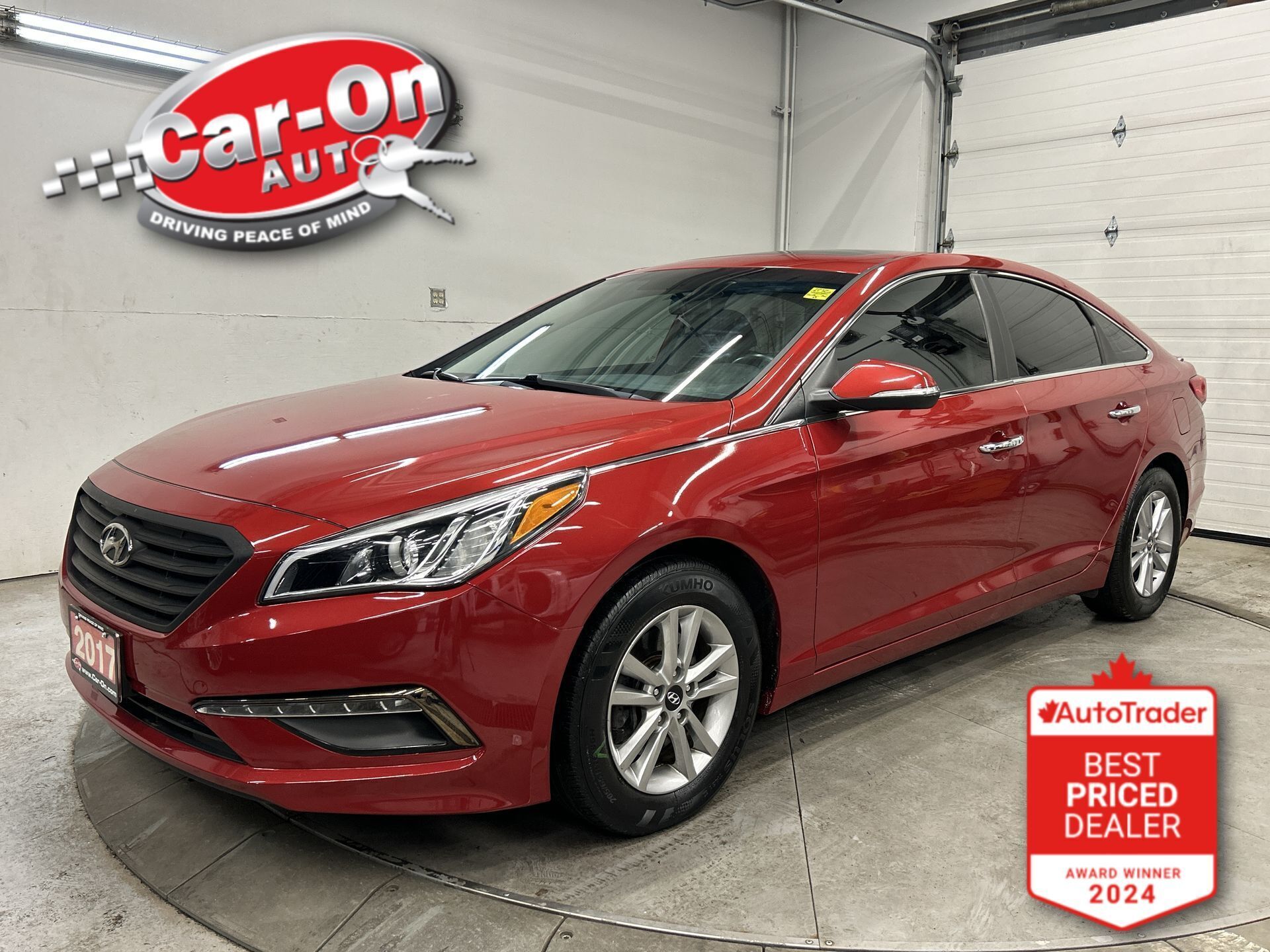 2017 Hyundai Sonata GLS |ONLY 59,000KMS!| SUNROOF| HTD SEATS/STEERING