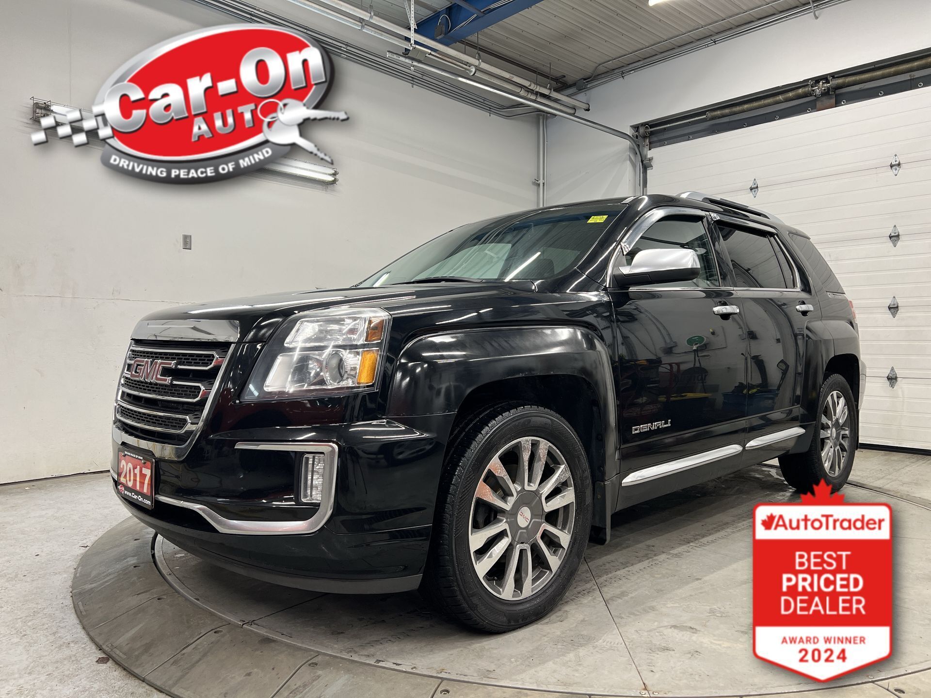 2017 GMC Terrain V6 DENALI AWD | LEATHER |SUNROOF |ONLY 66,000 KMS!