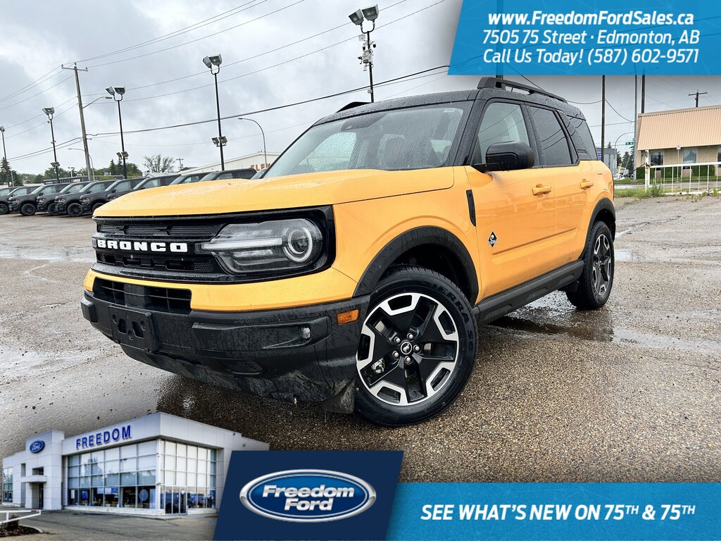 2022 Ford Bronco Sport Outer Banks | Rear Cam | Heated Seats |