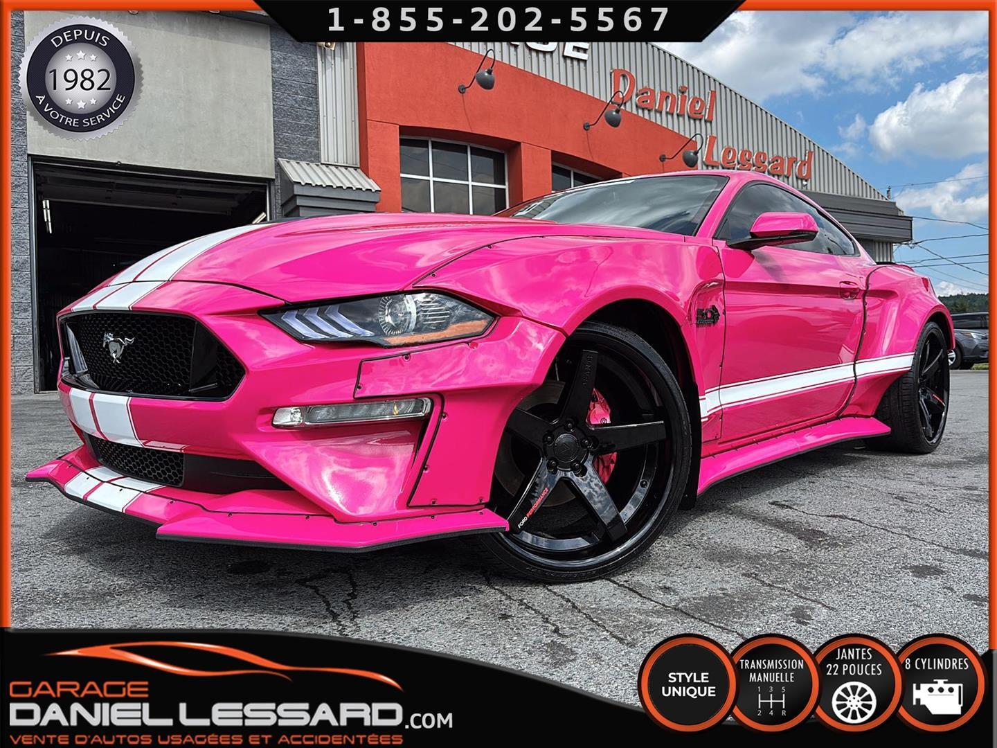 2020 Ford Mustang GT FASTBACK 5.0 L COYOTE MANUELLE LOOK UNIQUE