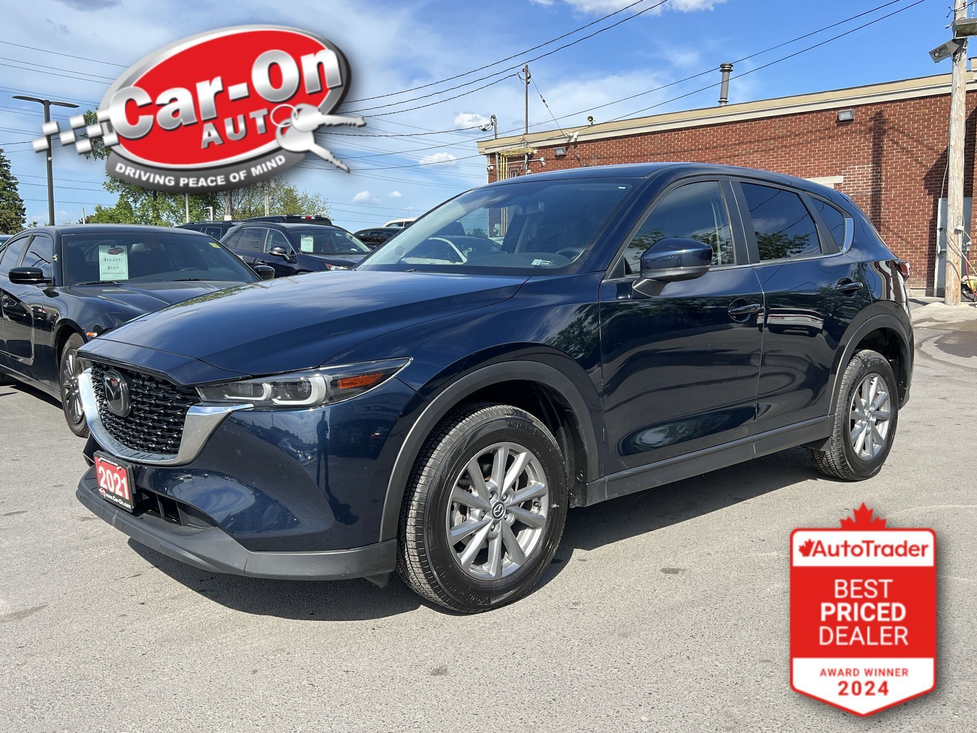 2023 Mazda CX-5 GS AWD| LEATHER| HTD SEATS| CARPLAY| ALLOYS