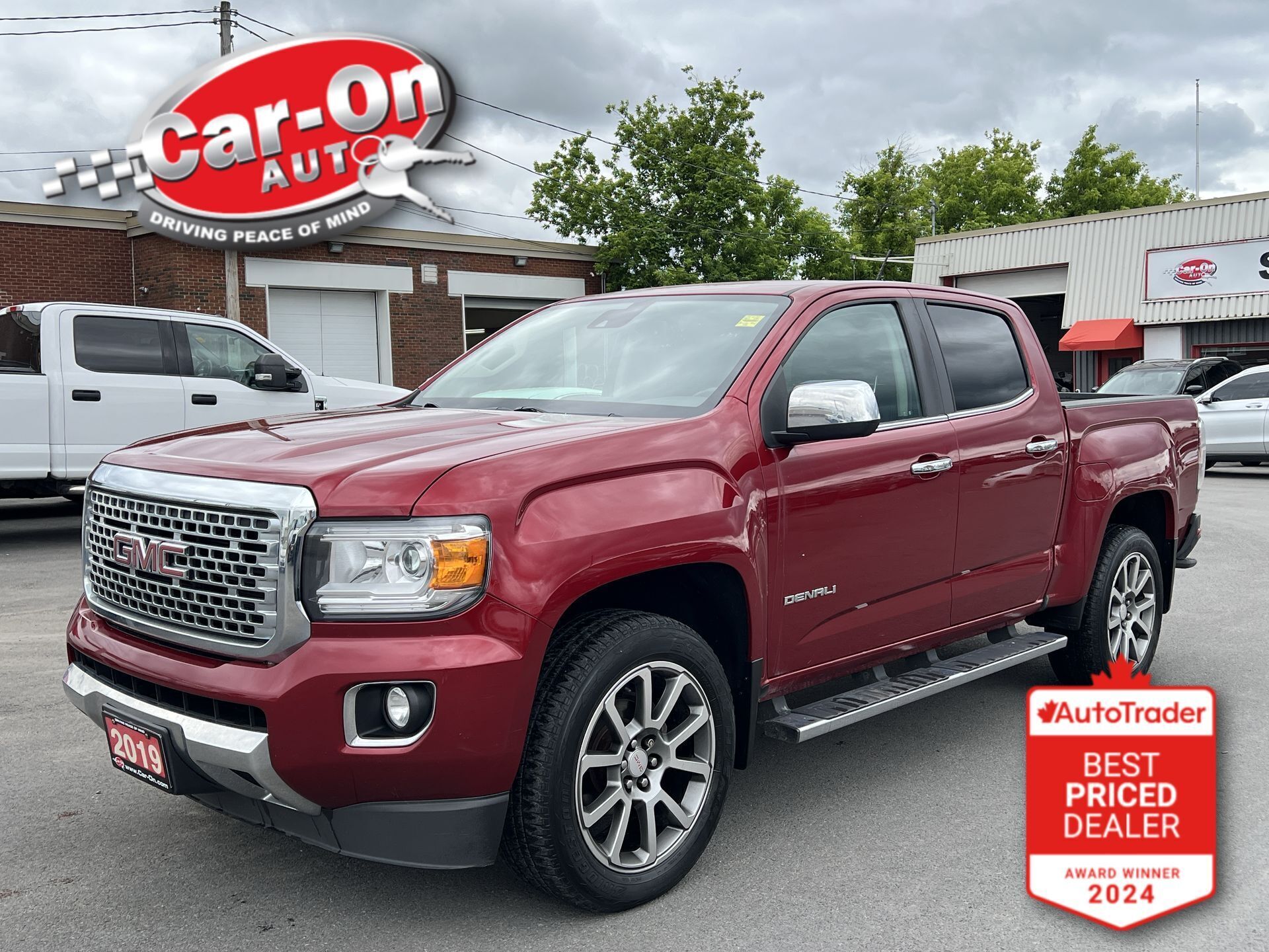 2019 GMC Canyon DENALI 4X4| LEATHER | CARPLAY | CREW| 20IN ALLOYS