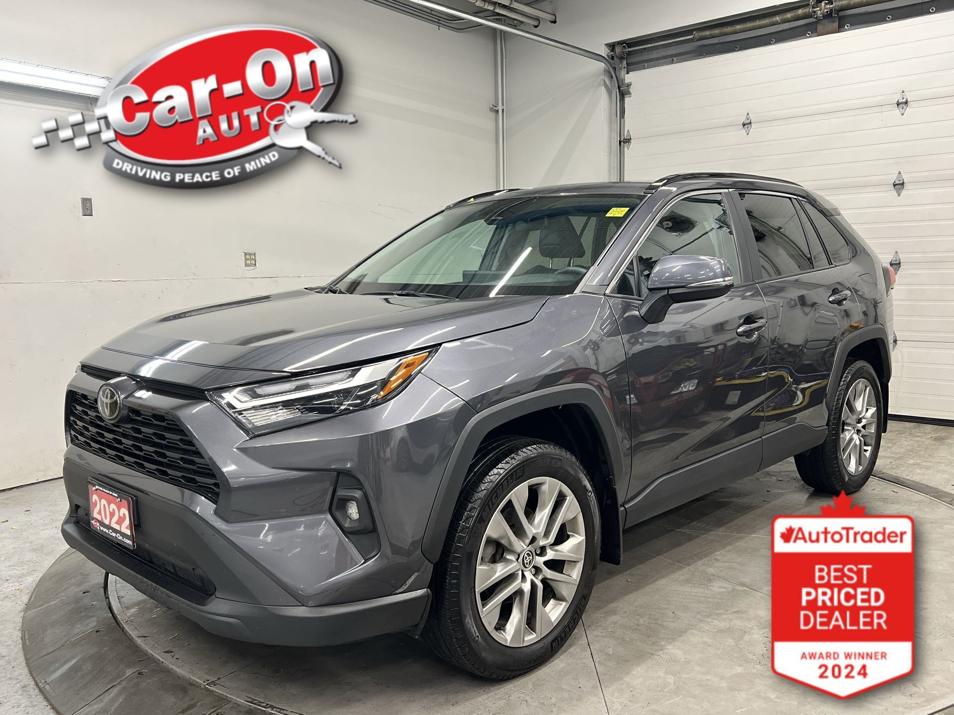 2022 Toyota RAV4 XLE PREMIUM AWD| HTD LEATHER| SUNROOF| CARPLAY