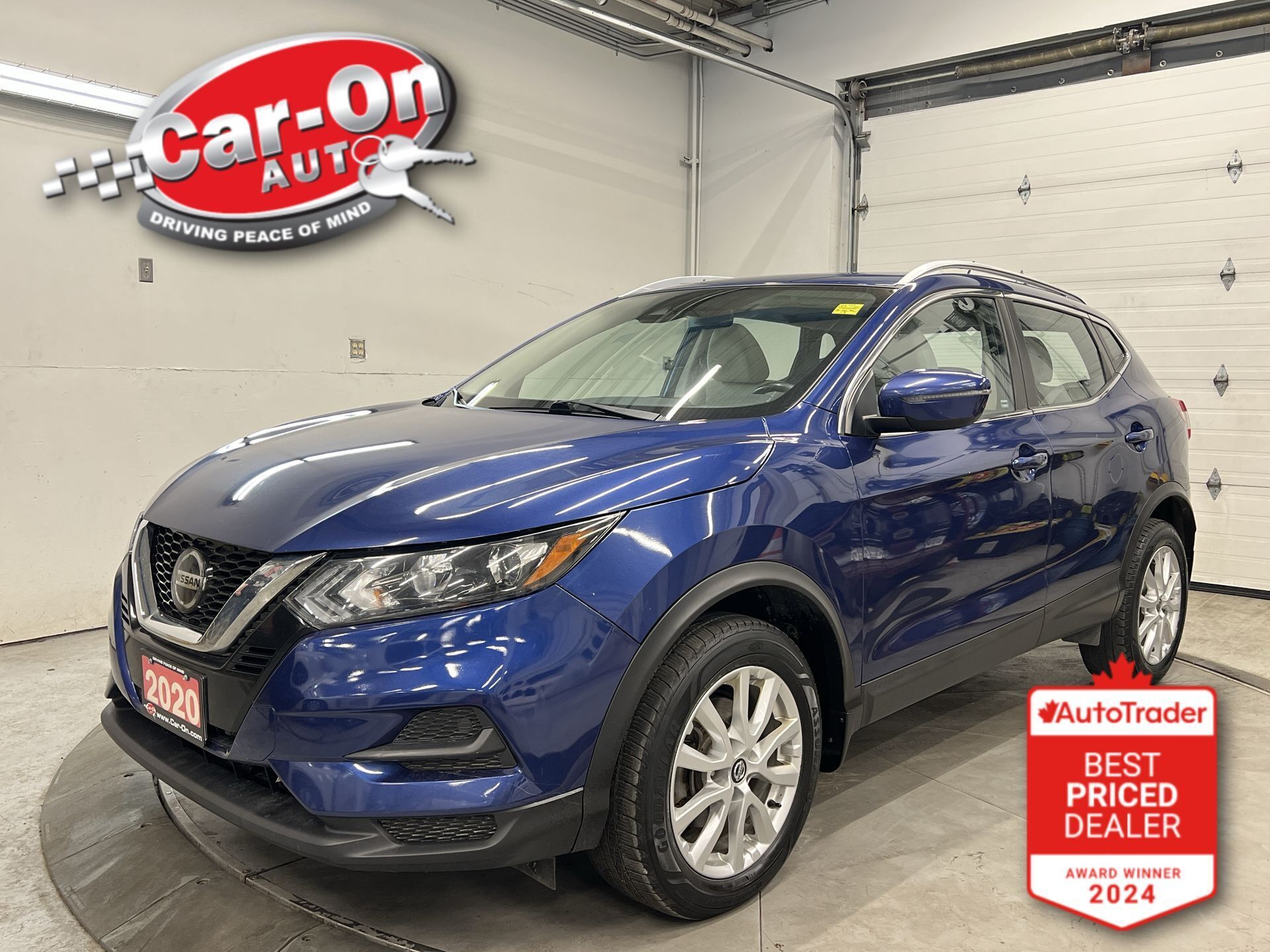 2020 Nissan Qashqai SV AWD|SUNROOF |HEATED SEATS |CARPLAY |17IN ALLOYS
