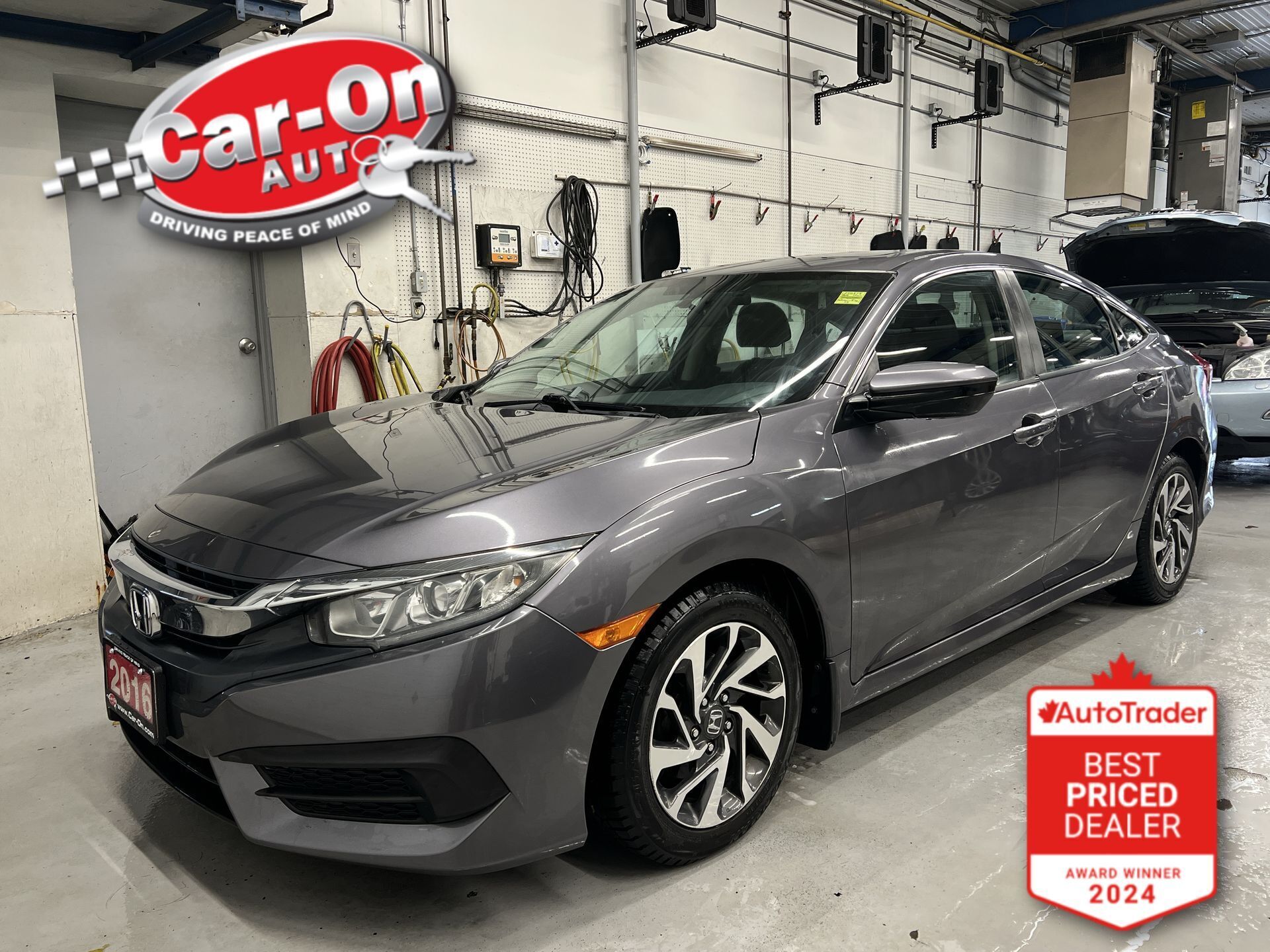 2016 Honda Civic EX|ONLY 53,000KMS!|SUNROOF|HTD SEATS|LANEWATCH