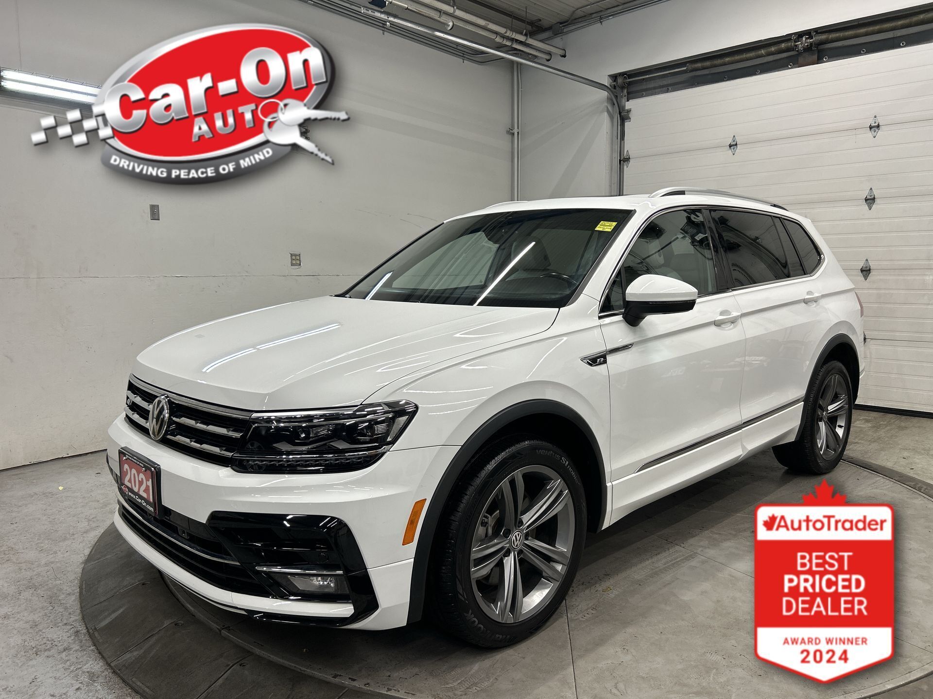 2021 Volkswagen Tiguan HIGHLINE R-LINE AWD |LOW KMS | LEATHER|PANO ROOF