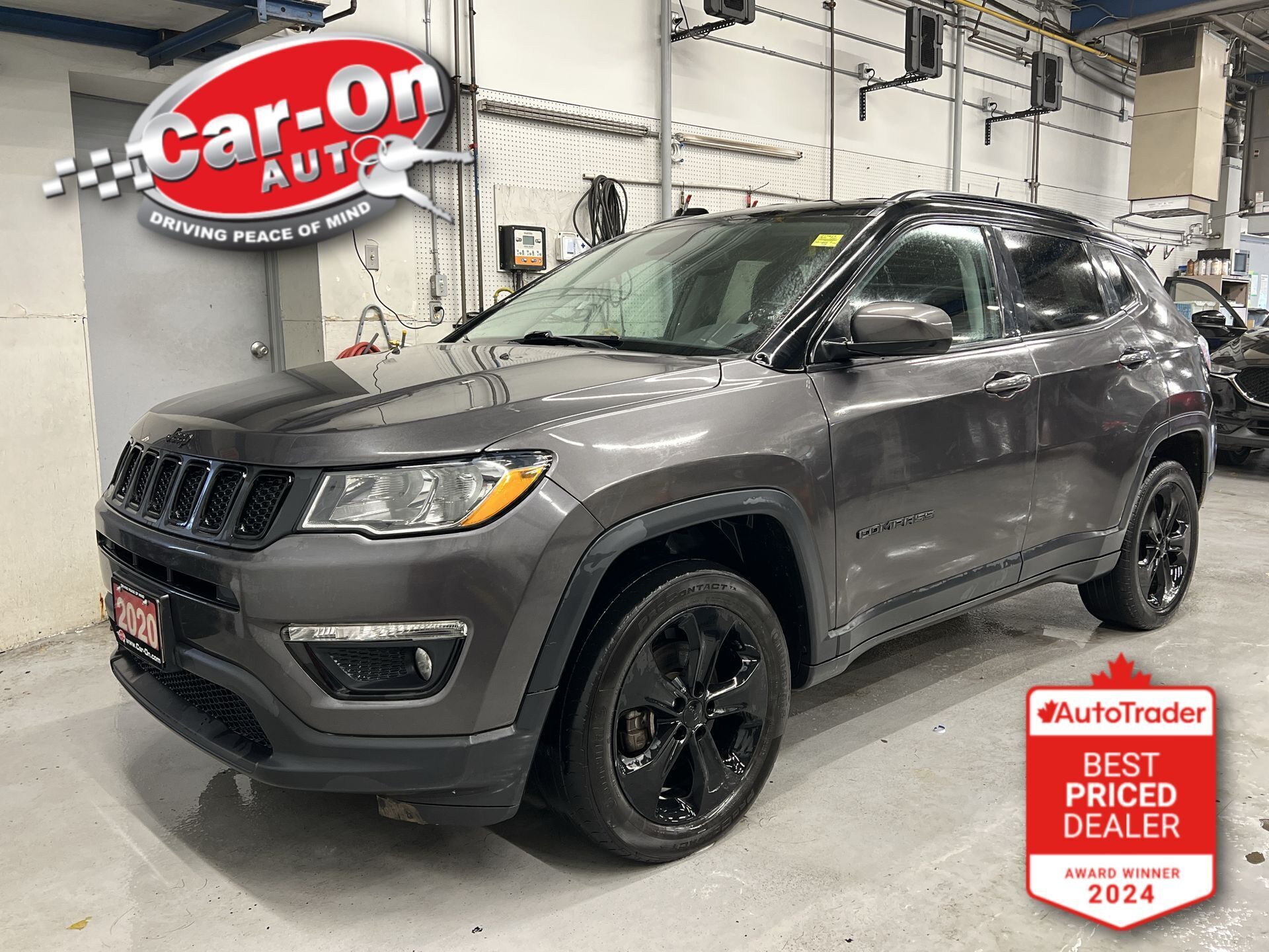 2020 Jeep Compass ALTITUDE 4X4 | HEATED LEATHER | NAV | 18IN ALLOYS