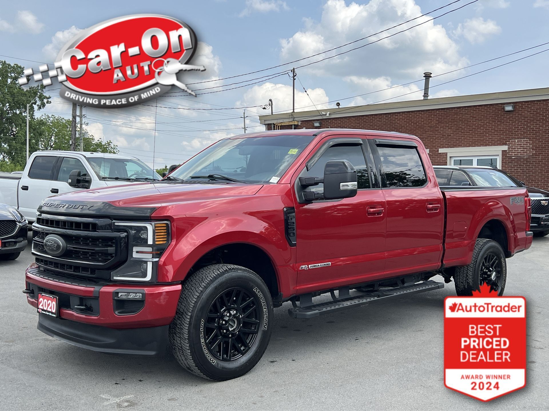 2020 Ford F-250 LARIAT SPORT 4X4|POWERSTROKE|HTD LEATHER|PANO ROOF