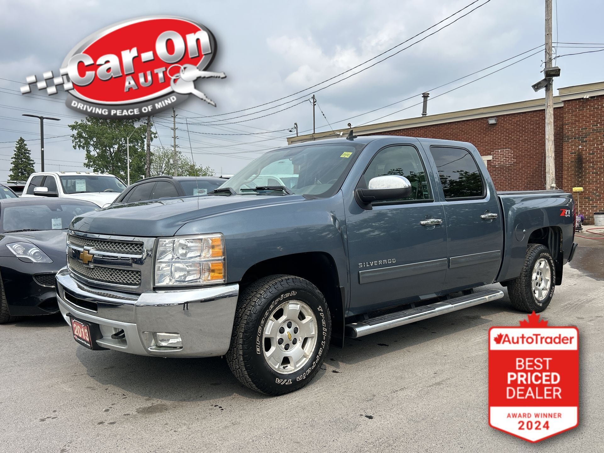 2013 Chevrolet Silverado 1500 LT Z71 4X4| ONLY 81,000KMS| 5.3L V8| CREW| TONNEAU