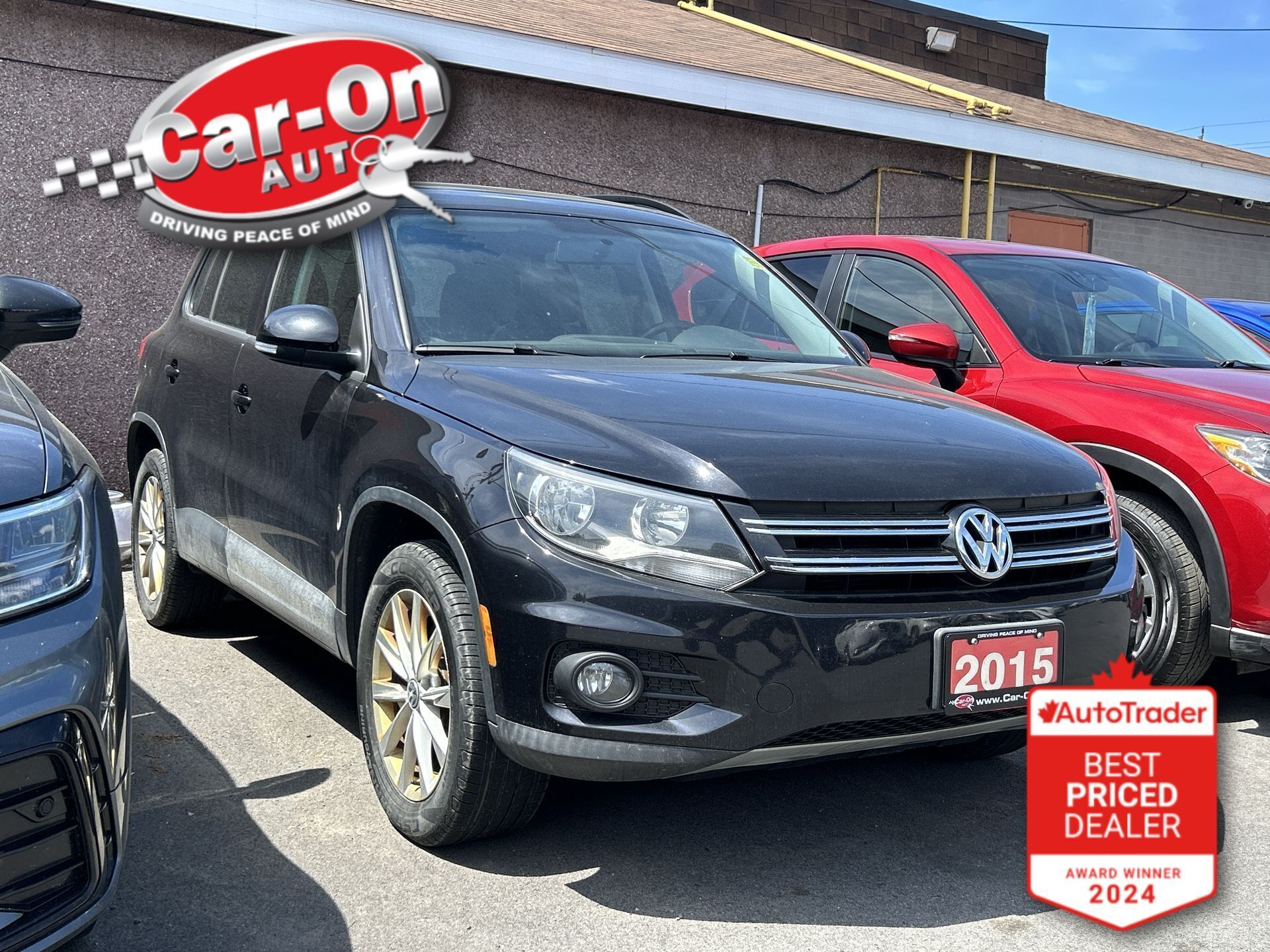 2015 Volkswagen Tiguan COMFORTLINE AWD| LEATHER| PANO ROOF| HTD SEATS