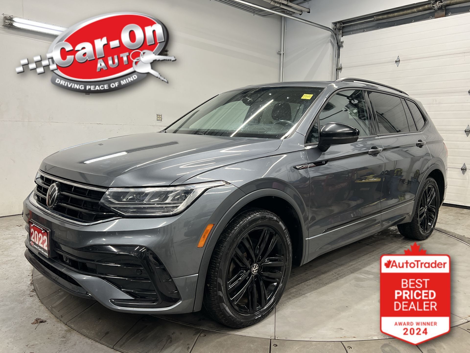 2022 Volkswagen Tiguan COMFORTLINE R-LINE AWD| HTD LEATHER| PANO ROOF|