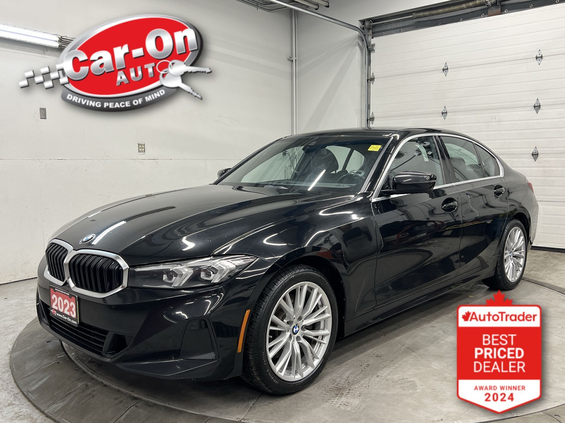 2023 BMW 3 Series 330I AWD| TURBO| HTD LEATHER| SUNROOF| CARPLAY|NAV