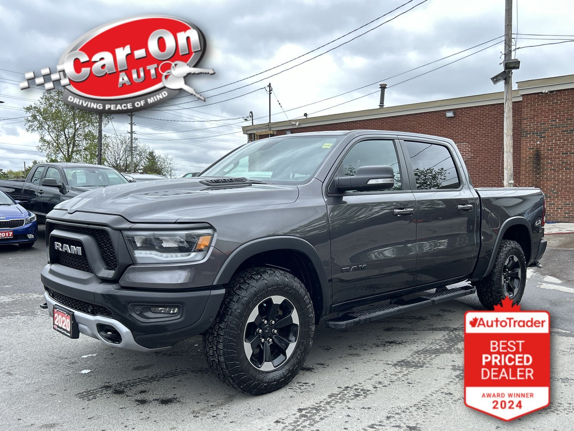 2020 Ram 1500 REBEL 4X4 | V8 HEMI | LEVEL 2| CREW| REMOTE START