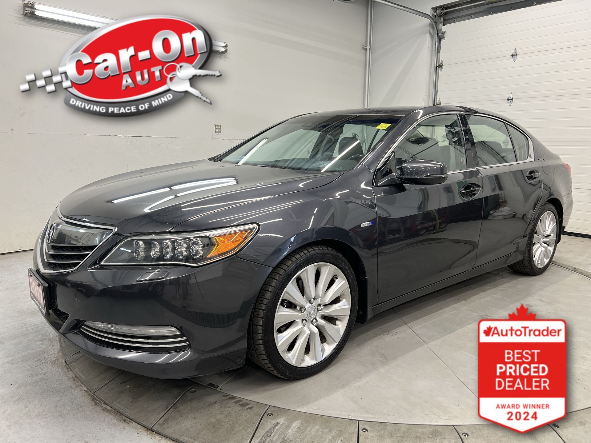 2017 Acura RLX SPORT TECH HYBRID AWD| LEATHER | 377HP | NAV | HUD