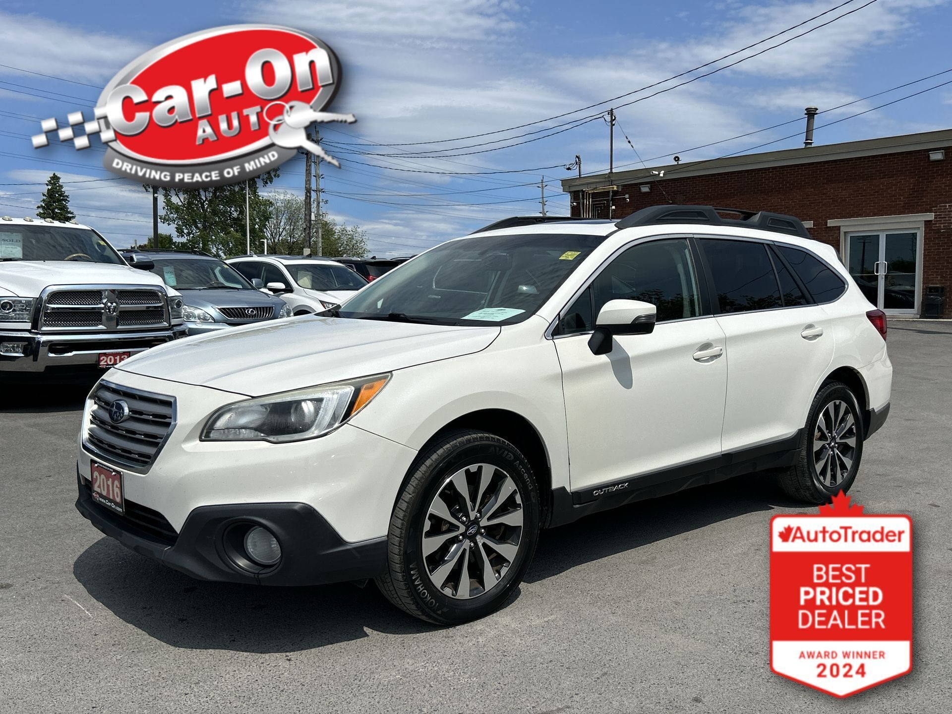 2016 Subaru Outback LIMITED 3.6R AWD| HTD LEATHER| SUNROOF| REAR CAM