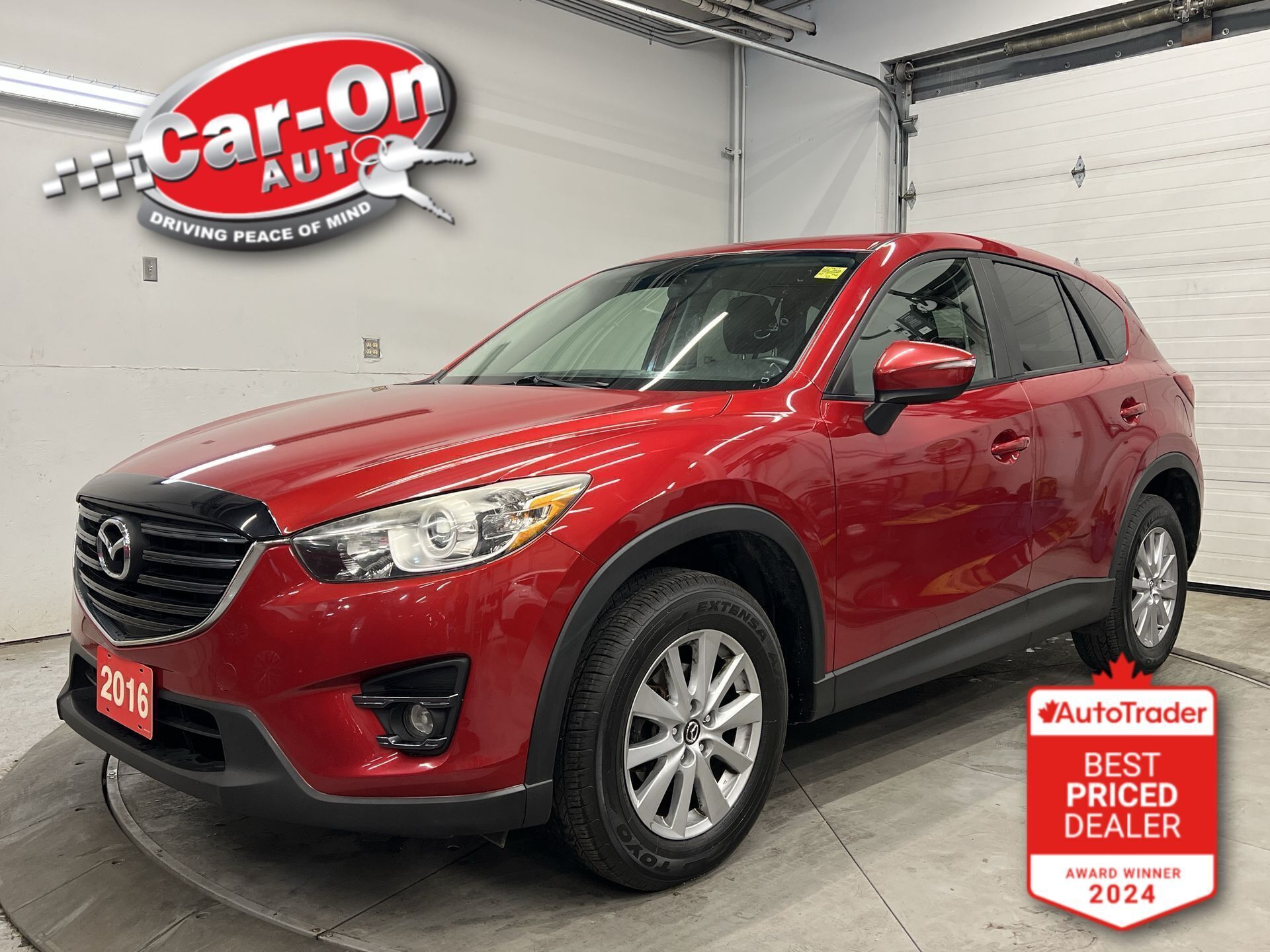 2016 Mazda CX-5 GS AWD| SUNROOF| HTD SEATS| REAR CAM| ALLOYS