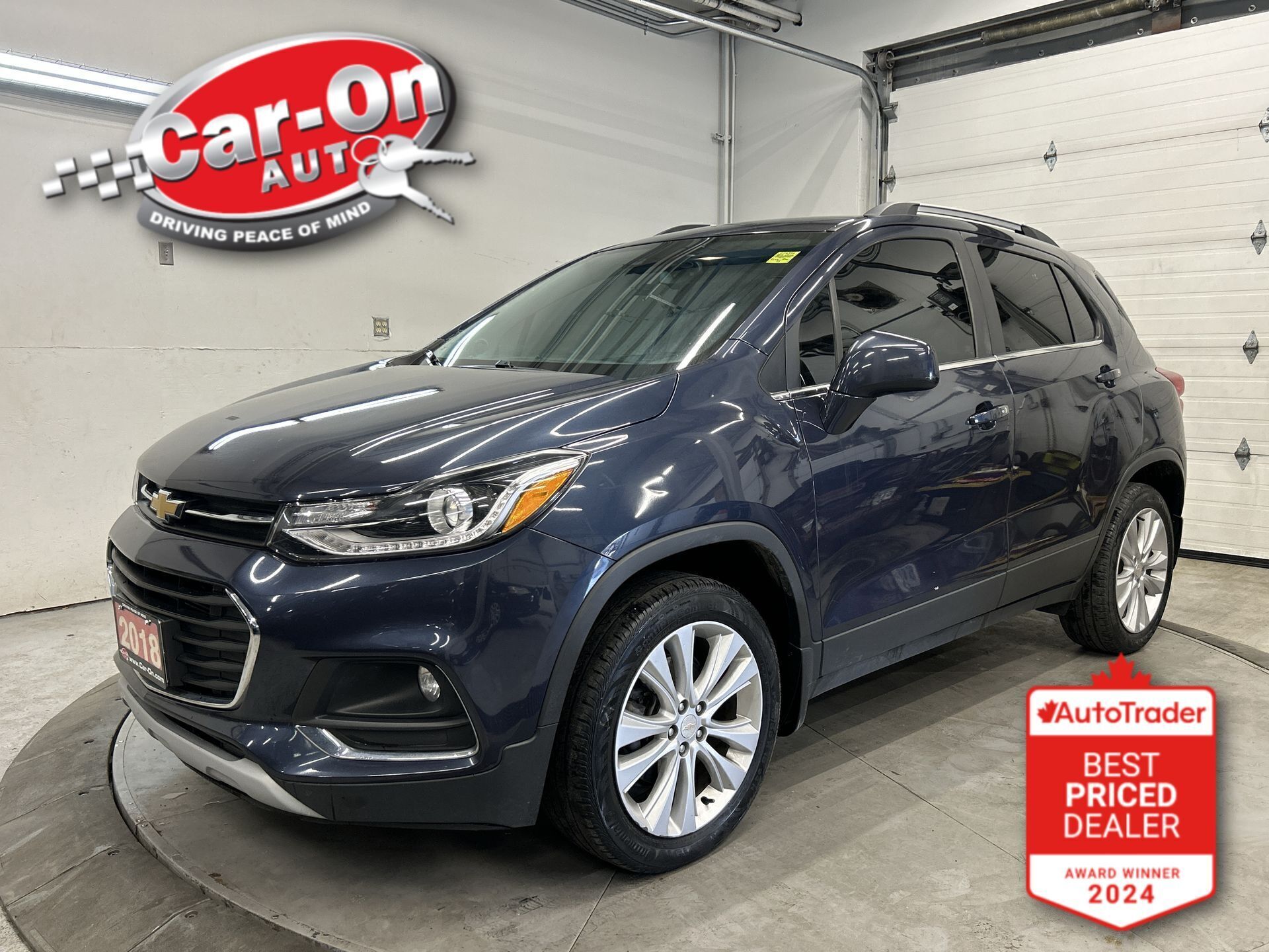 2018 Chevrolet Trax PREMIER AWD| LEATHER| SUNROOF| ONLY 75,000KMS