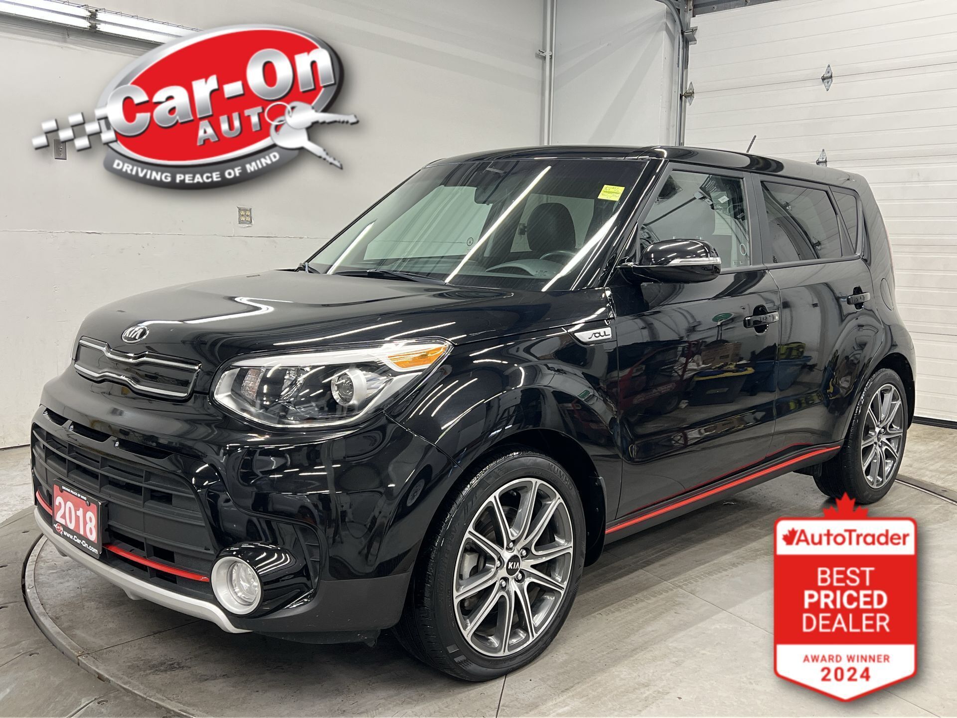 2018 Kia Soul SX | ONLY 58,000KMS!!| 201HP| HTD LEATHER| CARPLAY