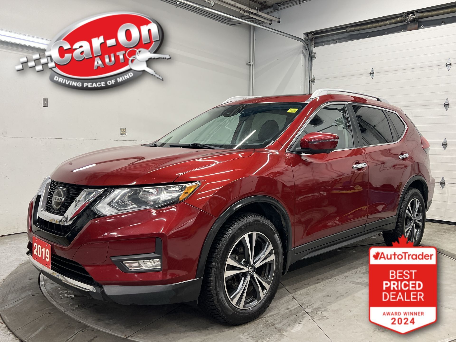 2019 Nissan Rogue SV TECH AWD| PANO ROOF | 360 CAM| HTD SEATS| NAV