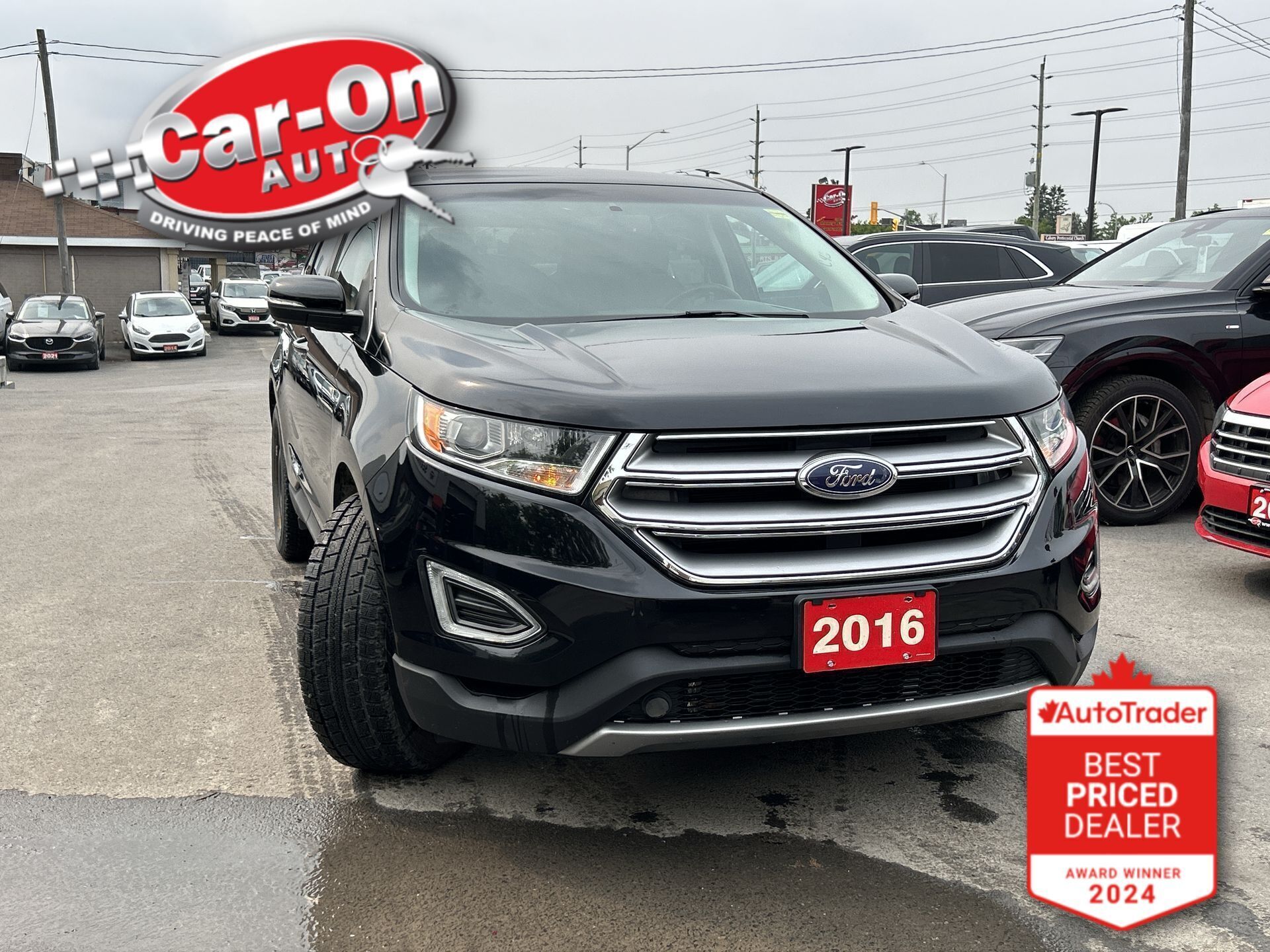 2016 Ford Edge SEL| HTD LEATHER| ONLY 96,000KMS| NAV|REMOTE START