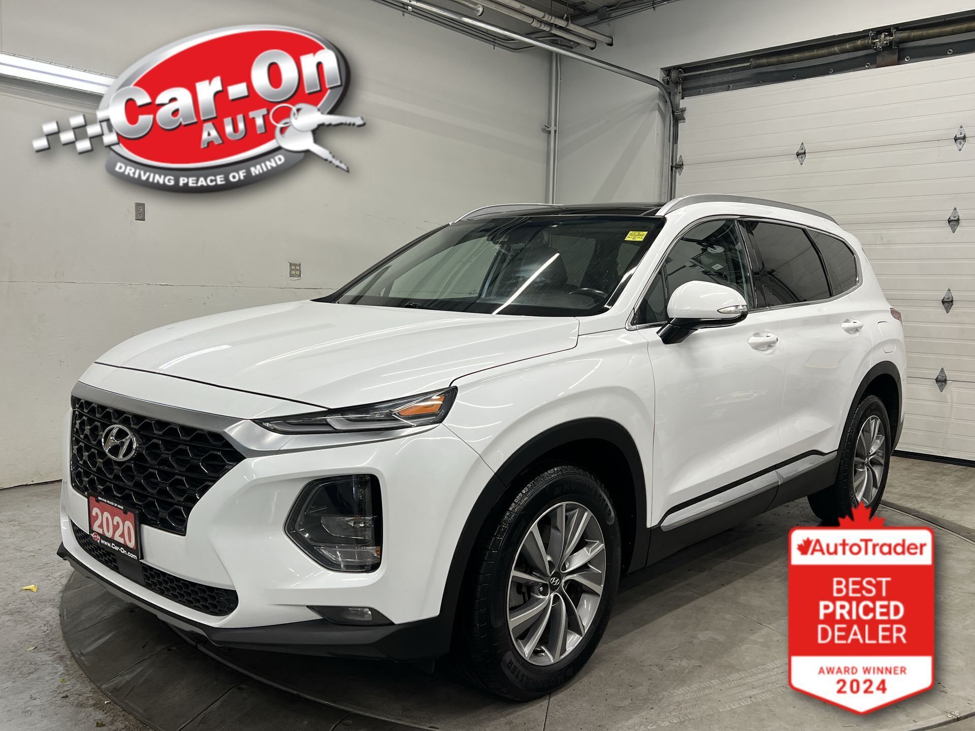 2020 Hyundai Santa Fe PREFERRED AWD| LEATHER| PANO ROOF| ONLY 86,000KMS